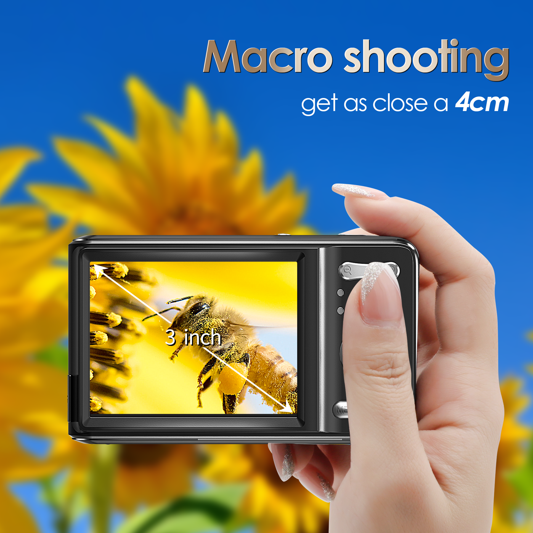 1050mah Auto Focus Of Camera Video 4k Autofocus Antique Digital Camera