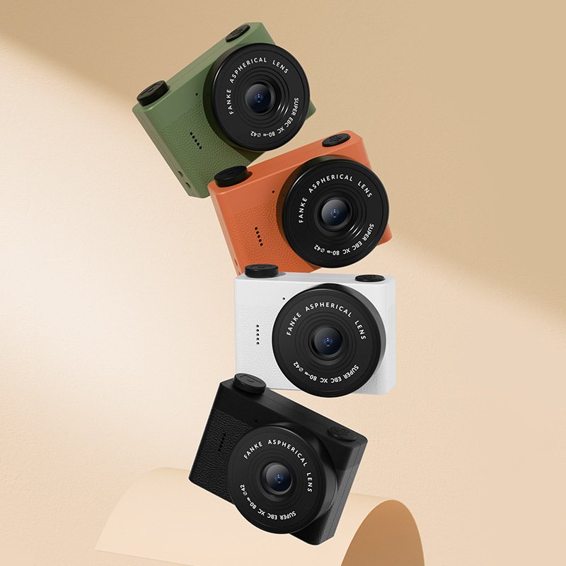 A5 Classic Retro Mini Children Camera CCD Digital Camera Photography Toy 2000w Pixel IPS HD Screen Fanke Aspherical Lens
