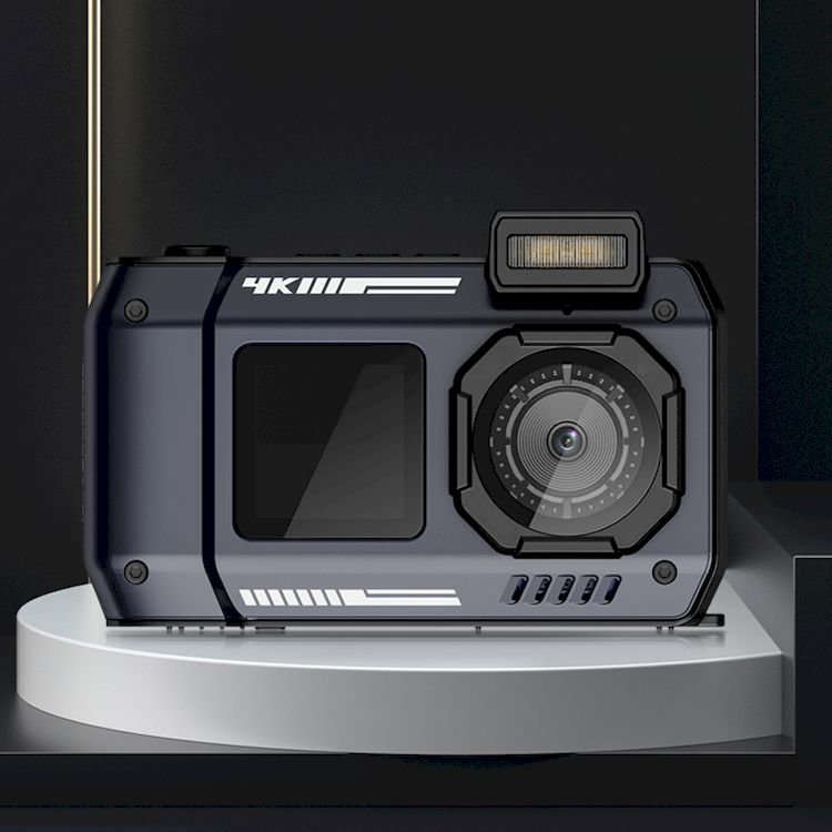 2024 IT-PLD1-D50 Portable Travel Digital Camera High-Definition 4K Video Mini Zoom Waterproof-Entry-Level Small Travel Companion