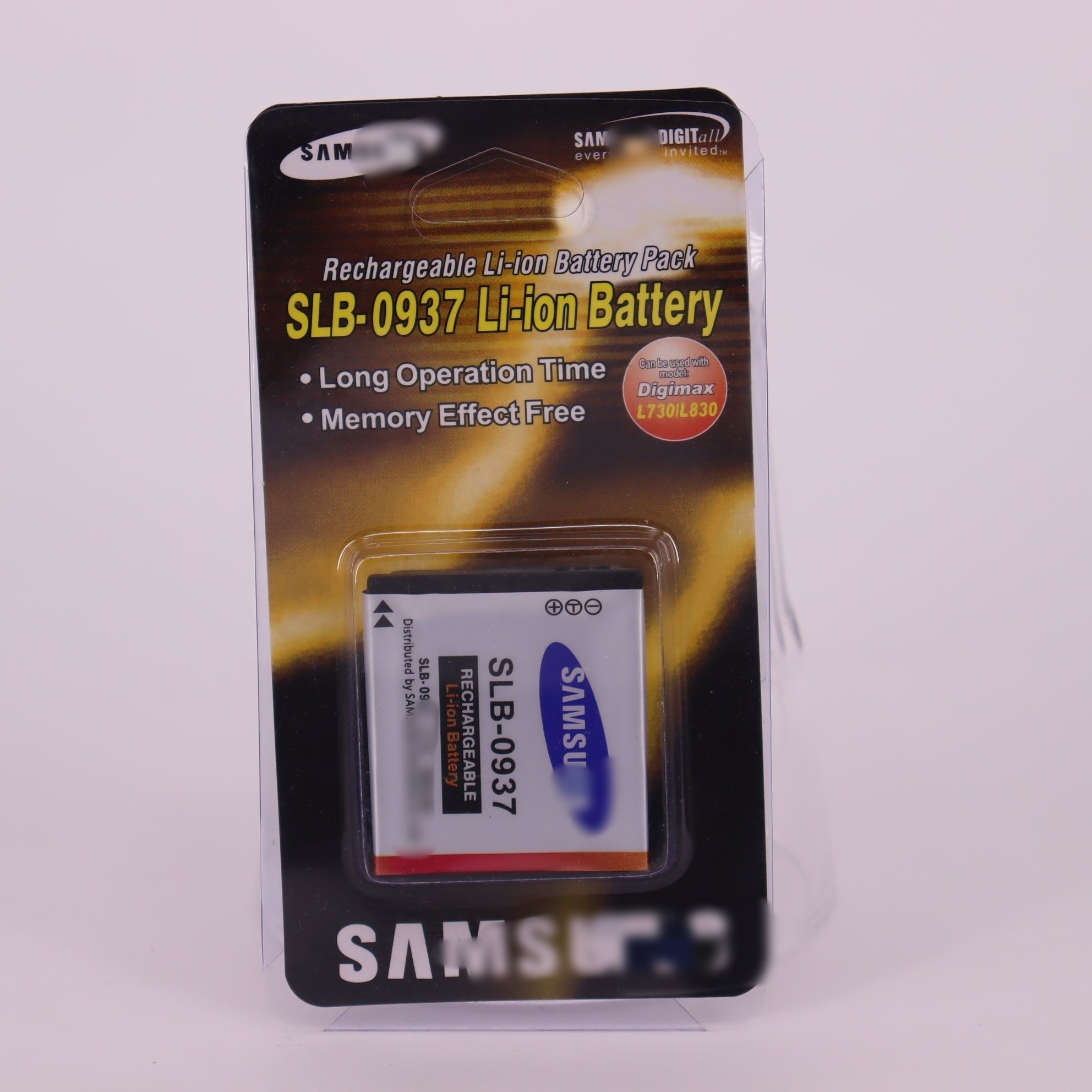 Rechargeable Camera Battery SLB-0937 Battery Cameras Li-ion Camera Battery