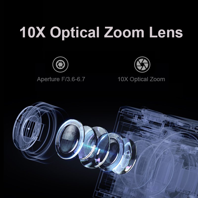 5K Auto Focus 2.8'' Display For Selfie Double Lens Action Sport Video Cameras Optical Zoom Digital Camera for photography