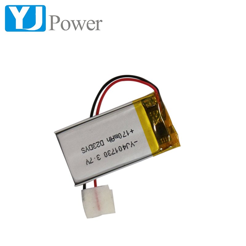 Li ion YJ401730 170mAh 3.7v Lithium ion Battery for Electric Toy