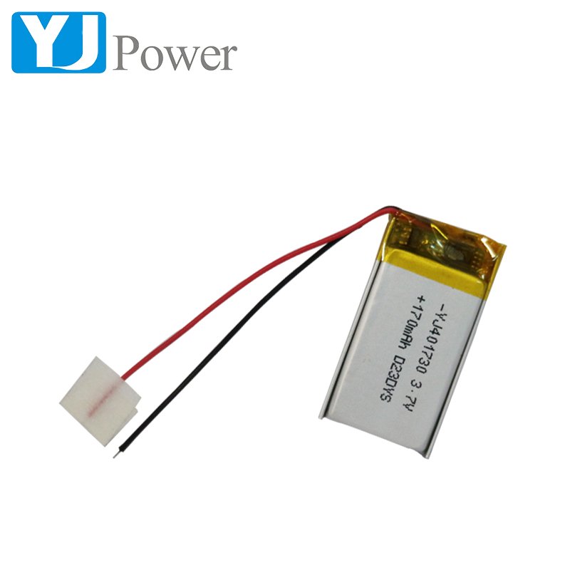 Li ion YJ401730 170mAh 3.7v Lithium ion Battery for Electric Toy