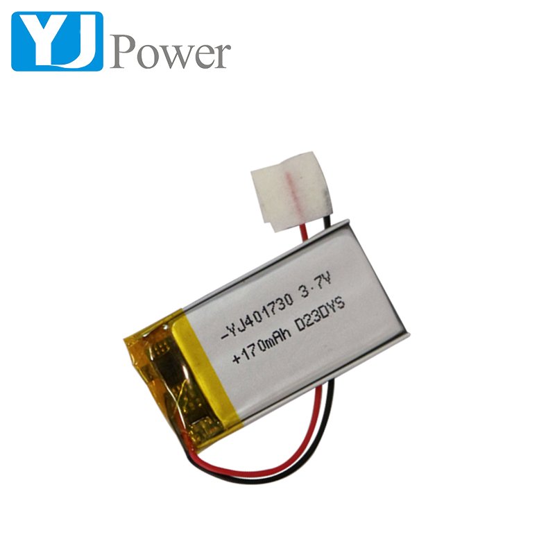 Li ion YJ401730 170mAh 3.7v Lithium ion Battery for Electric Toy