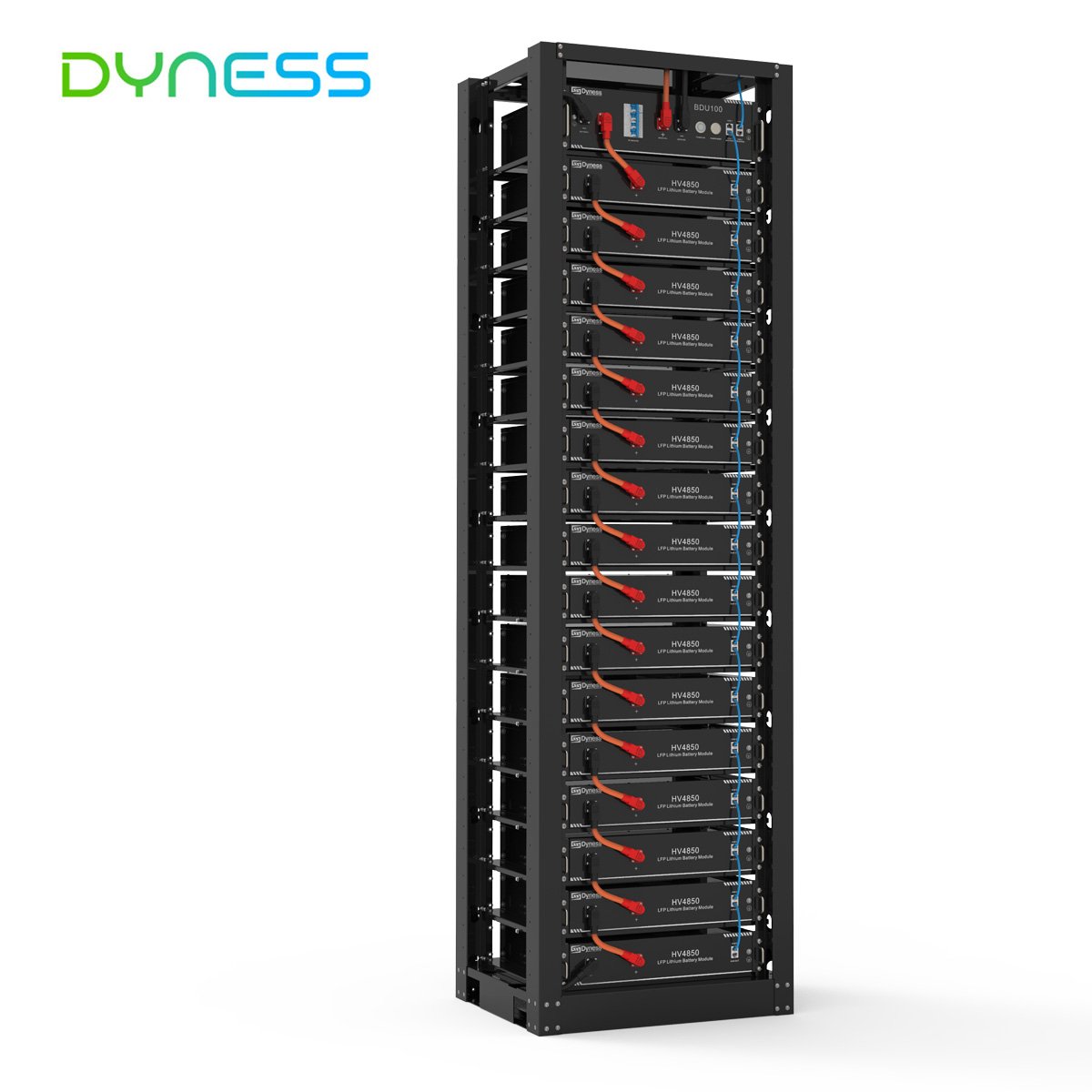 Dyness HV4 EU stock High voltage solar battery 3 phase 50kwh lithium ion battery 50kw Home energy storage with deye inverter