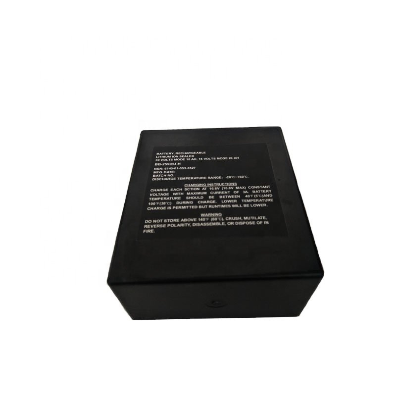 Equipment power supply rechargeable lithium ion battery bb-2590/u