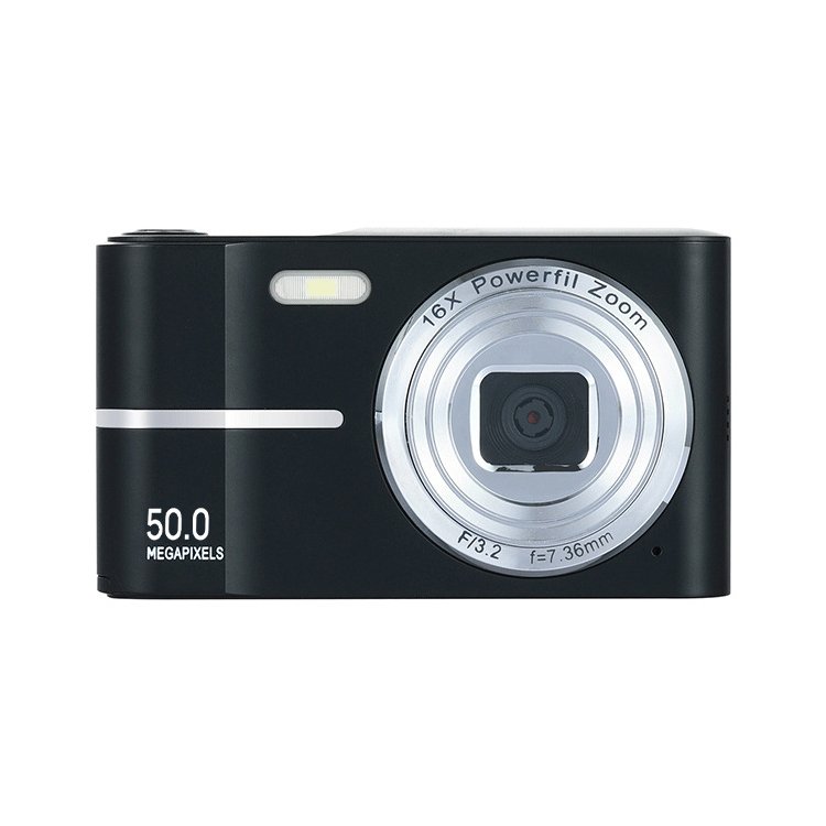 5K Dslr Style Kids Digital Camera 50 Megapixels HD Photography CCD Travel Selfie Campus Selfie 16x Zoom Lens Children Camera
