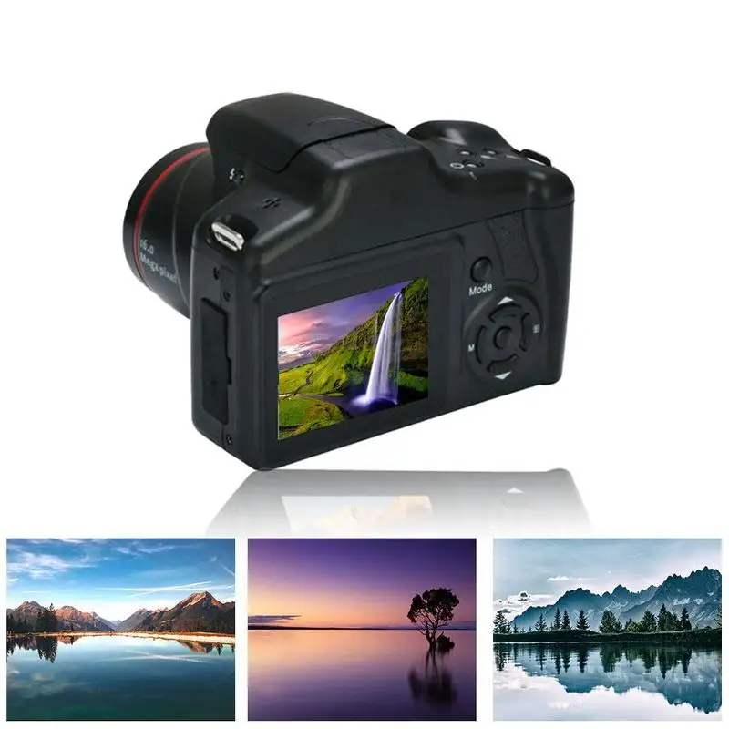 X729-2 Portable Anti-shake Vlogging TFT 2.4 inch Camera 1080P Video LCD Zoom Digital Camera SLR DSLR Camera with Ultra HD Screen