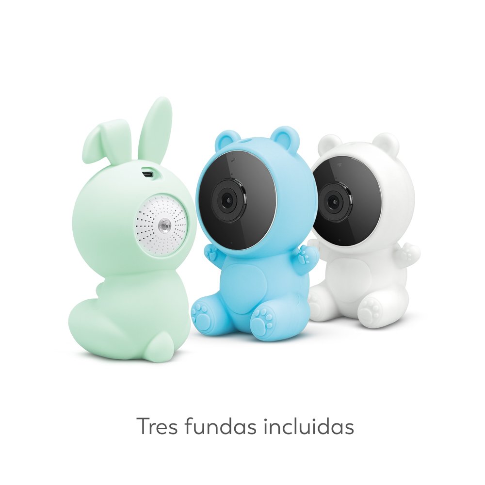 Garza 1080P HD Digital Baby Monitor Camera Crying Detection and Night Vision with Temperature Sensor for Kids