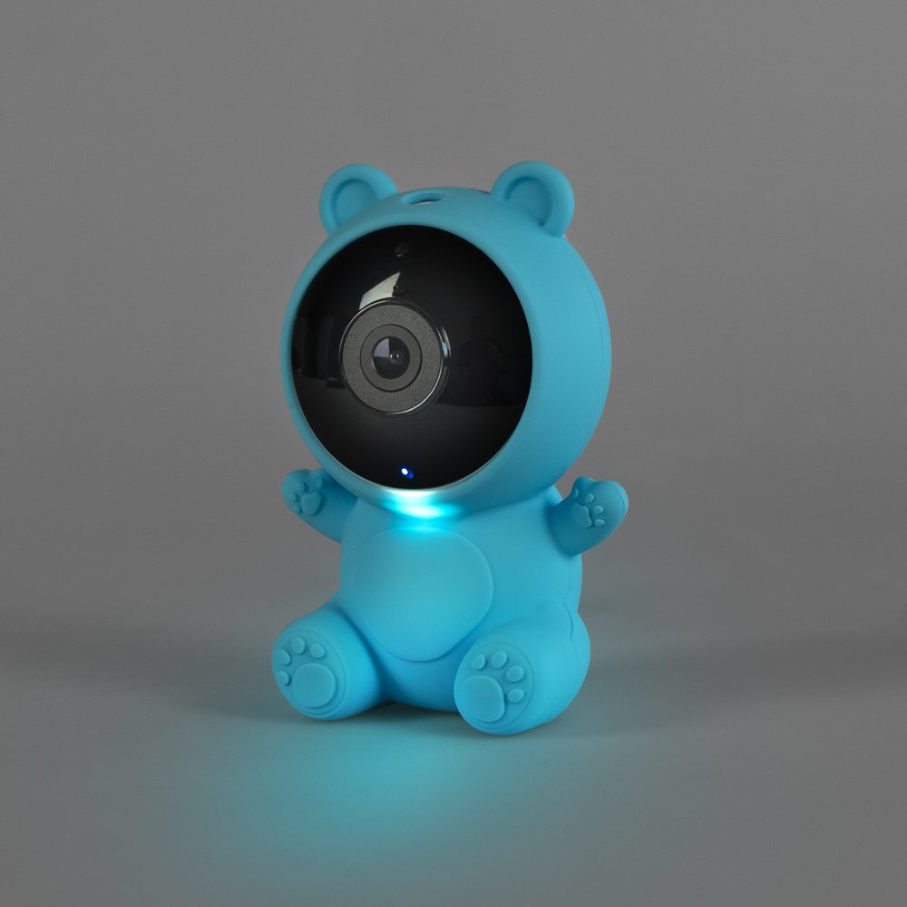Garza 1080P HD Digital Baby Monitor Camera Crying Detection and Night Vision with Temperature Sensor for Kids