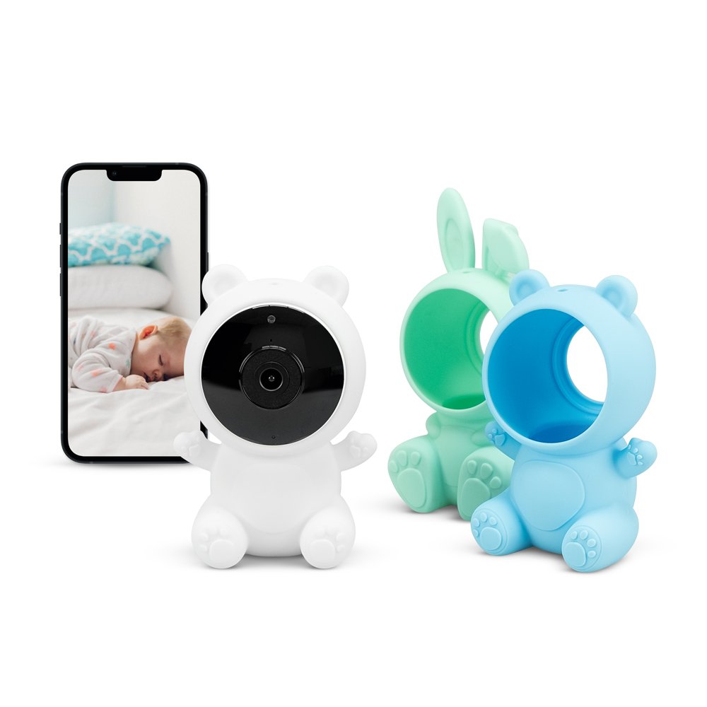 Garza 1080P HD Digital Baby Monitor Camera Crying Detection and Night Vision with Temperature Sensor for Kids