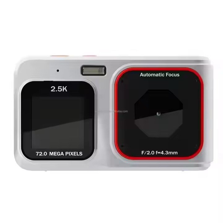 Birthday Gift Photo Video Digital Camera with 4inch lcd screen 2.5K HD 72 Megapixel Digital Camera with Auto Focus Function