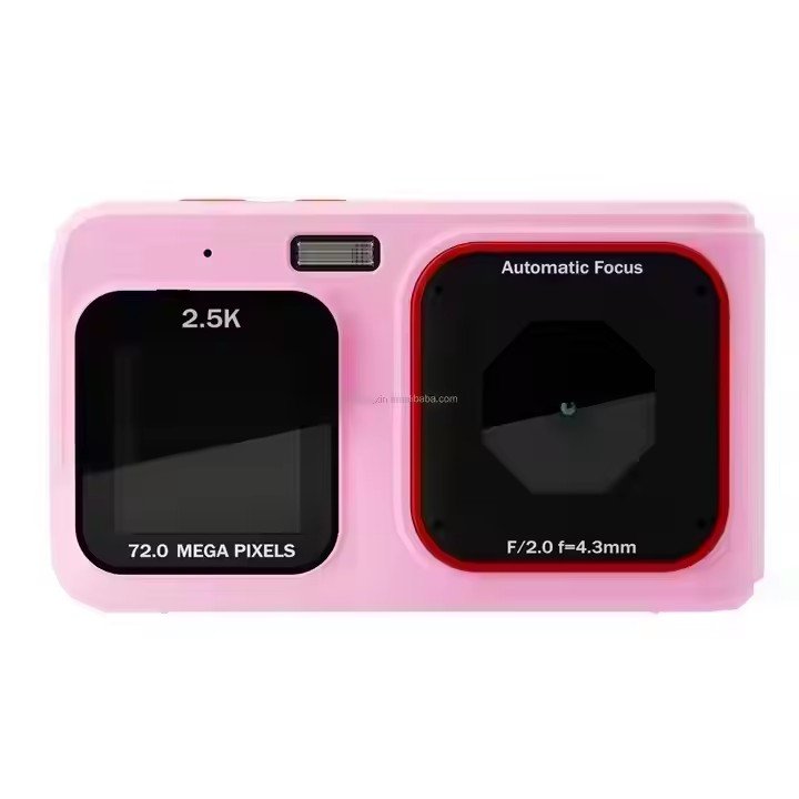 Birthday Gift Photo Video Digital Camera with 4inch lcd screen 2.5K HD 72 Megapixel Digital Camera with Auto Focus Function