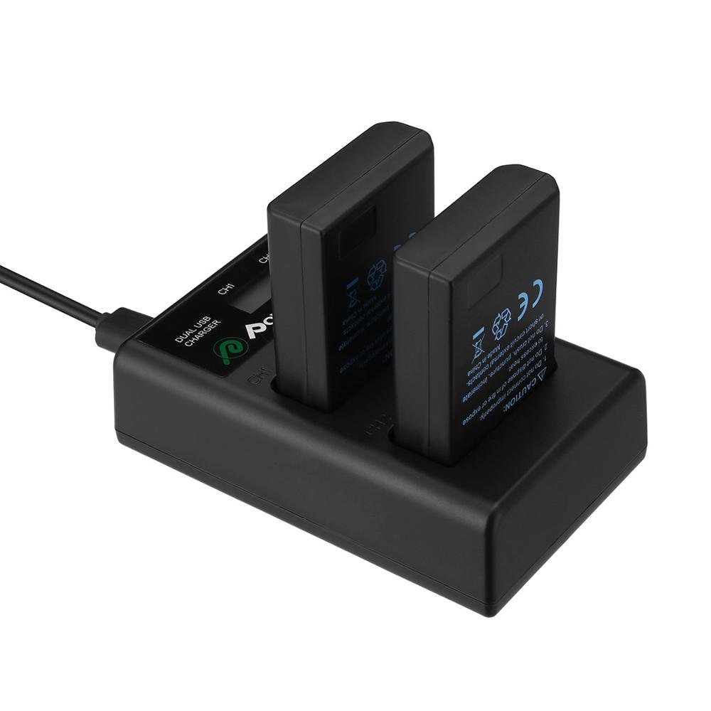 Powerextra Lithium ion Rechargeable 1500mAh 7.4v Enel14 En-El14 Camera Battery Pack And Charger For Nikon
