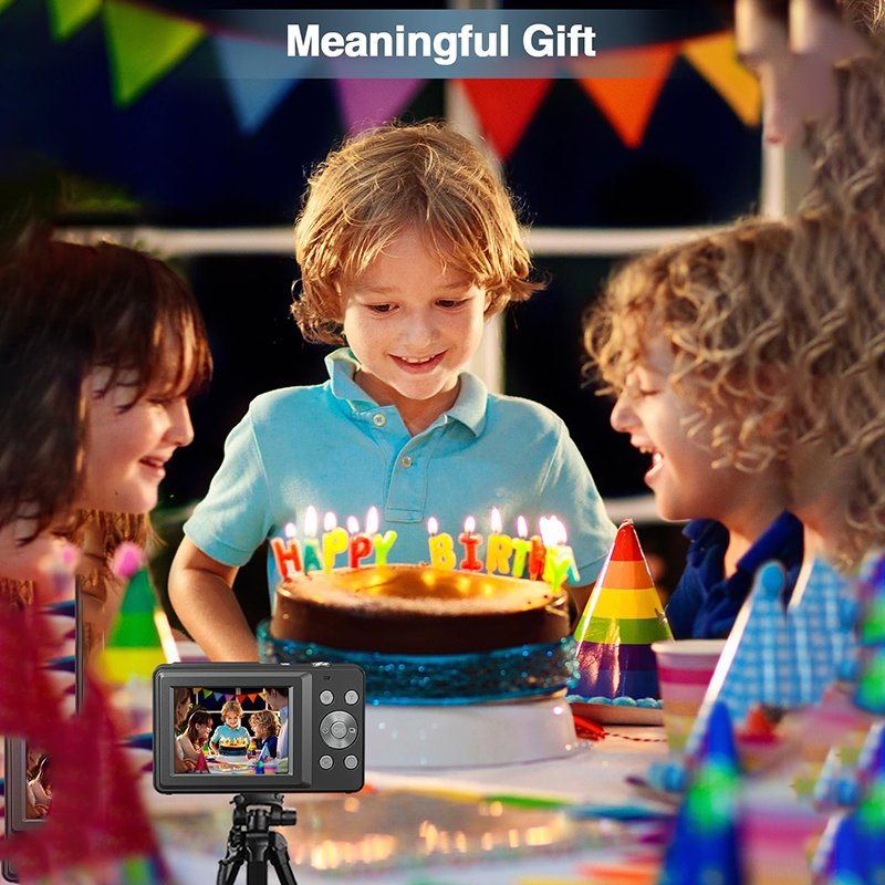 Colorful 2.8 inch 48MP Cinema Digital Video Cameras Portable Mini CCD Cameras
