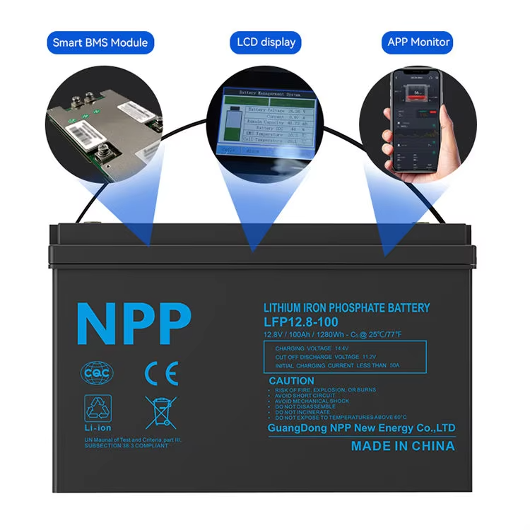 Lithium 24V Lifepo4 Battery for Home Appliances Uninterruptible Power Supplies Electric Wheelchairs with Capacities 3.0ah 300ah