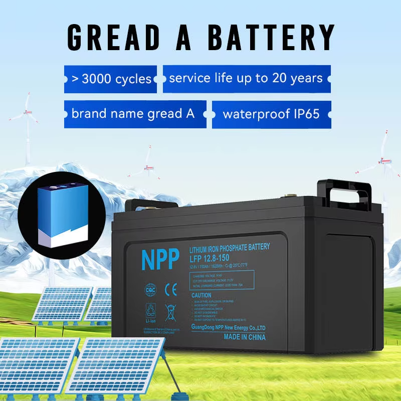 Lithium 24V Lifepo4 Battery for Home Appliances Uninterruptible Power Supplies Electric Wheelchairs with Capacities 3.0ah 300ah