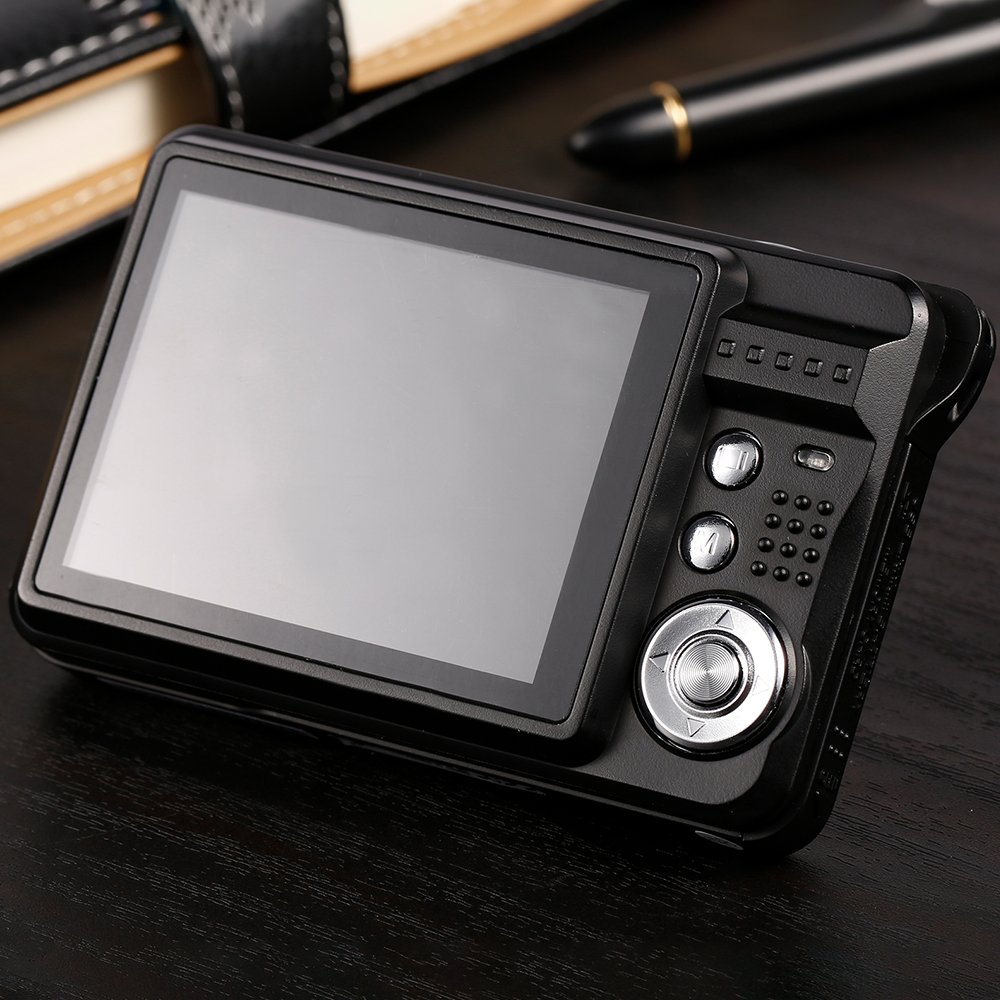 wholesale 2.7" Big Screen Digital Camera Compact Camera with Rechargeable Lithium Battery