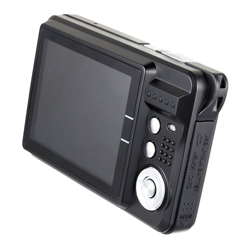 wholesale 2.7" Big Screen Digital Camera Compact Camera with Rechargeable Lithium Battery