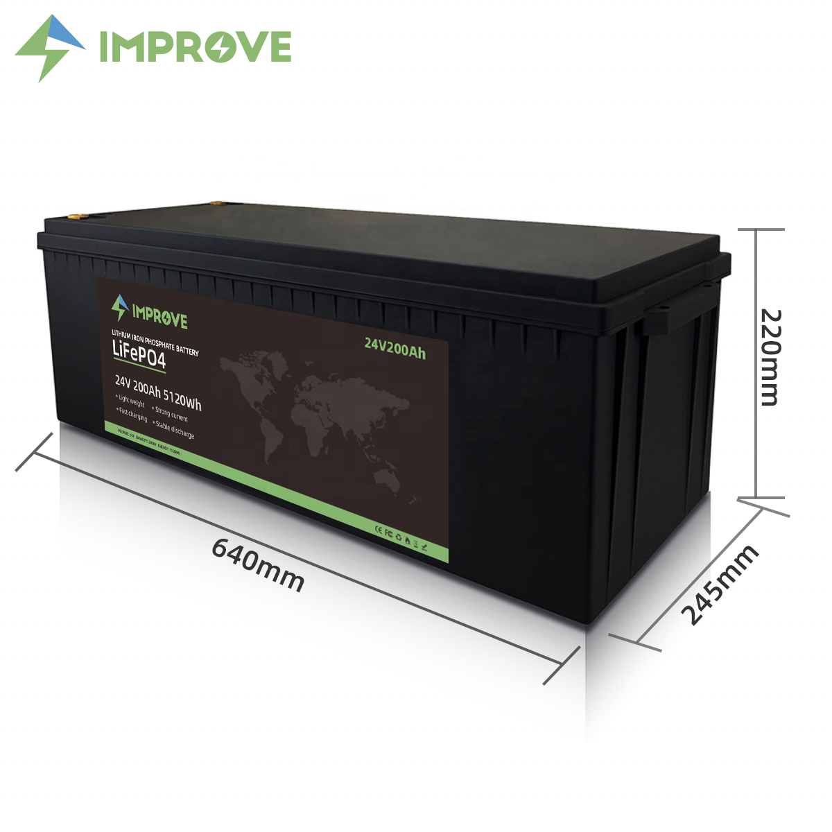 Rechargeable customized 12.8v 12v 24v 25.6v 50ah 100ah 150ah 200ah lifepo4 battery lithium ion battery Solar RV Marine