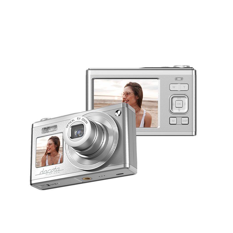 SPRITE GROUP 10X Optical Zoom Digital Camera with 2.8\" IPS+1.54\" LCD Dual Screen Auto Focus 4K Video HD Feature SD Memory Card