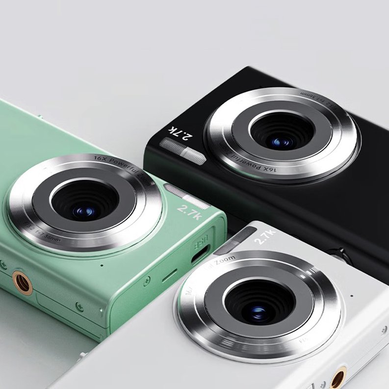 DC40-2 mini digital camera multiple color provided 4k 2.7k video resolution UP TO 48MP mini digital camera for kid outdoor camer