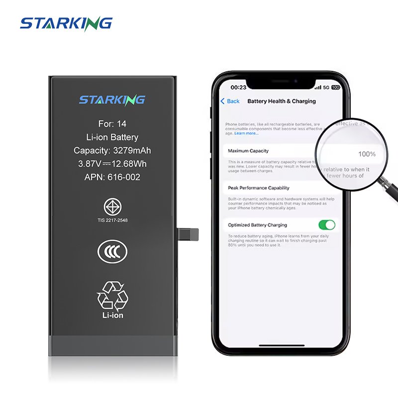 Wholesale best selling products internal batteries for iPhone 14 battery