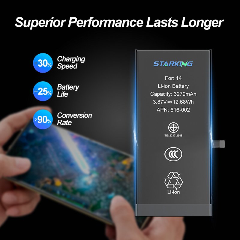 Wholesale best selling products internal batteries for iPhone 14 battery
