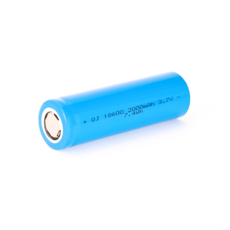 Wholesale 18600 3.7V 2000mAh Recycle Storage Charging Rechargeable Cylindrical Digital Lithium Li-Ion Batteries Battery Cells