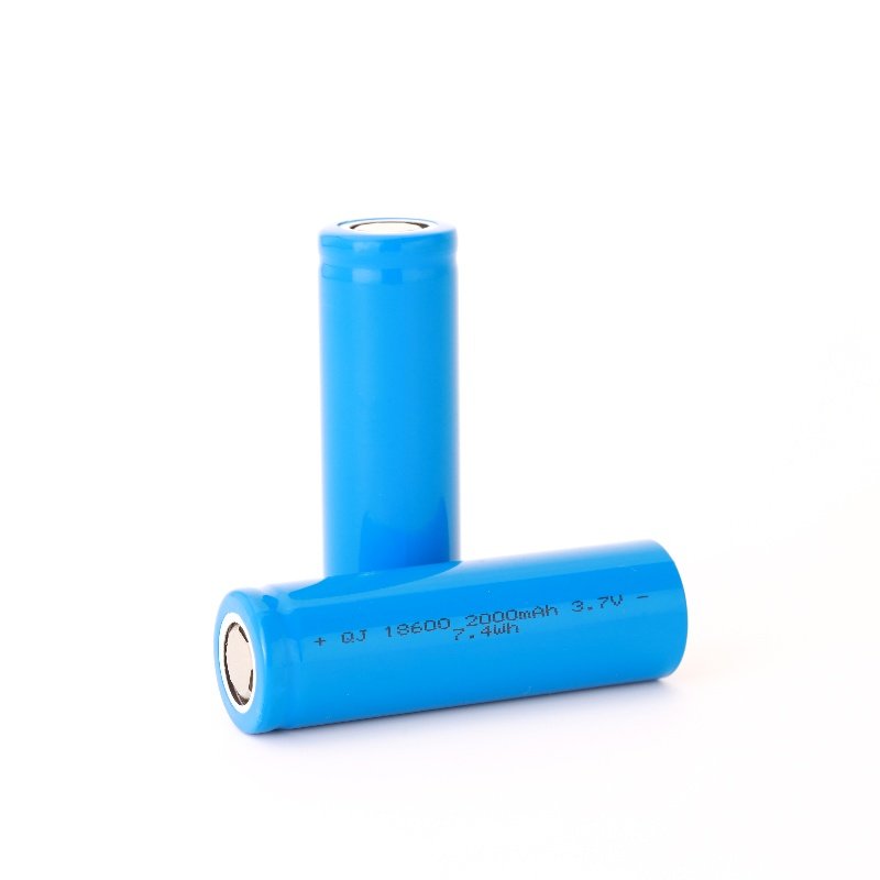 Wholesale 18600 3.7V 2000mAh Recycle Storage Charging Rechargeable Cylindrical Digital Lithium Li-Ion Batteries Battery Cells