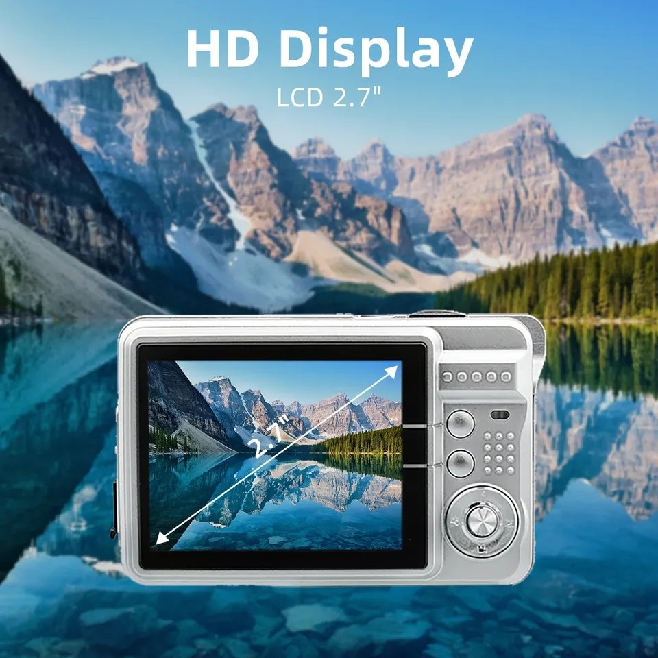 Factory Wholesale 2.7 Inch TFT 18MP Digital Camera 720P 8 Zoom Video Camera Auto Focus mini video camera for Kids