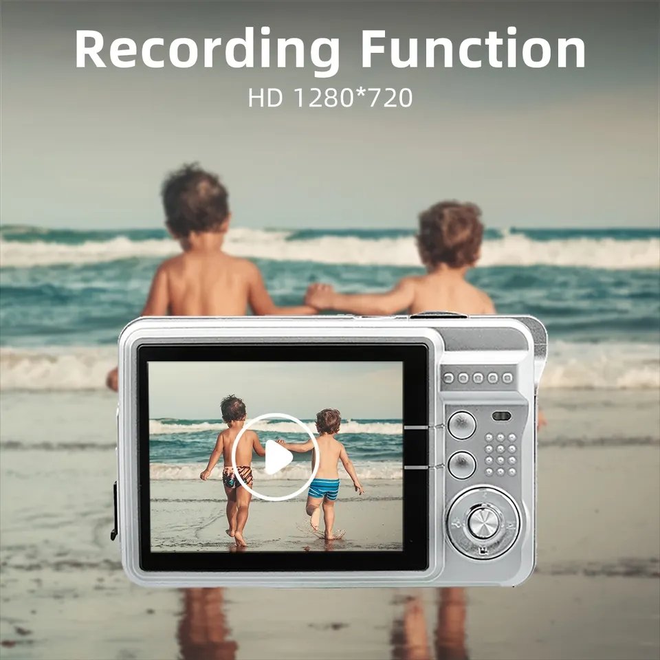 Factory Wholesale 2.7 Inch TFT 18MP Digital Camera 720P 8 Zoom Video Camera Auto Focus mini video camera for Kids