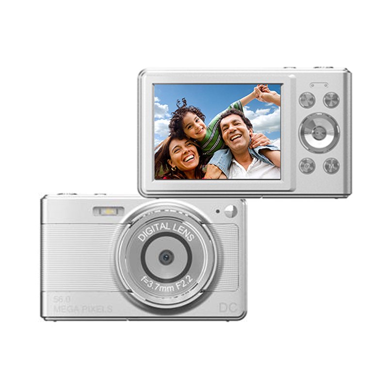 Winait Budget-Friendly Digital Camera with 56MP Photo Resolution and 1080p Video Recording
