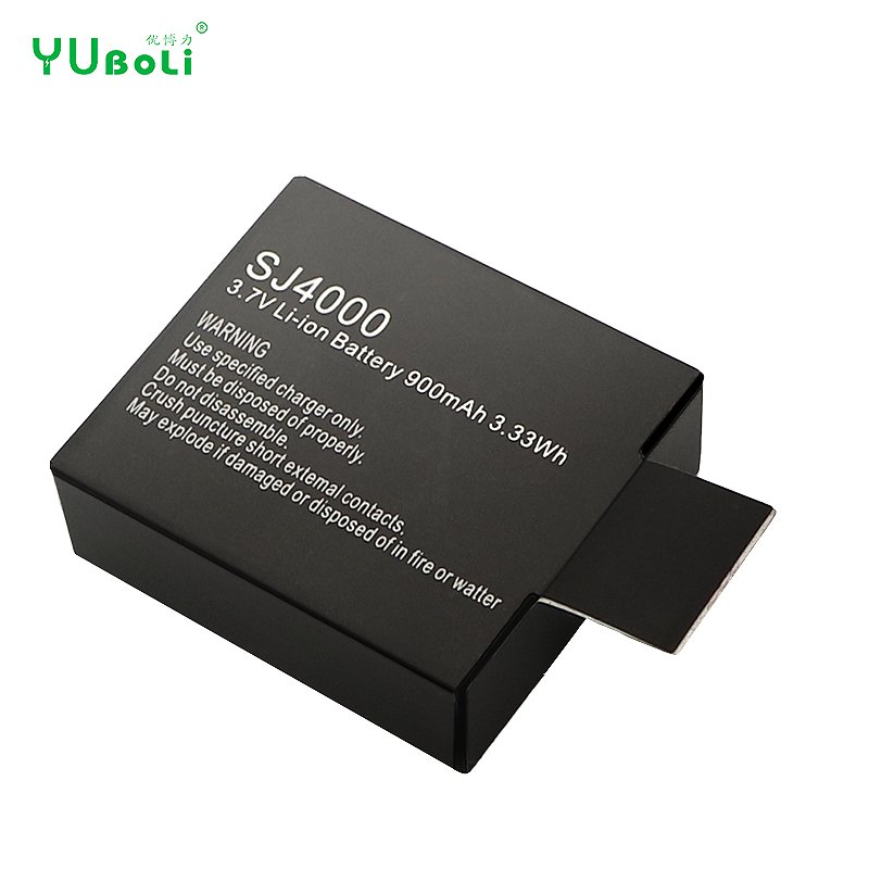 3.7V 900mAh SJ4000 Sports DV Digital Camera Lithium battery for SJ CAM wifi SJ M10 EKEN H8 H8R outdoor sports diving camera