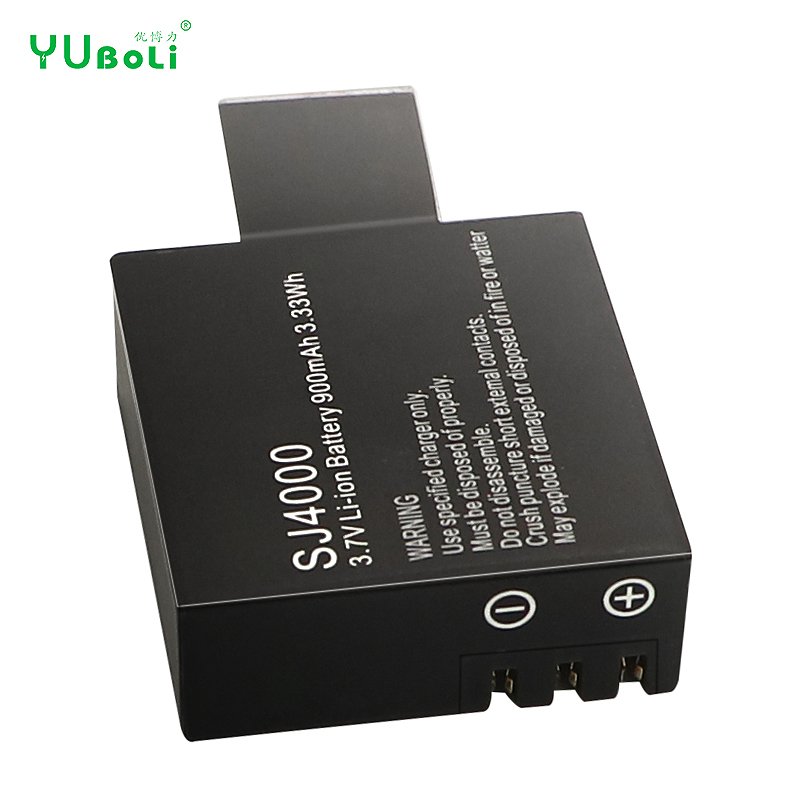 3.7V 900mAh SJ4000 Sports DV Digital Camera Lithium battery for SJ CAM wifi SJ M10 EKEN H8 H8R outdoor sports diving camera