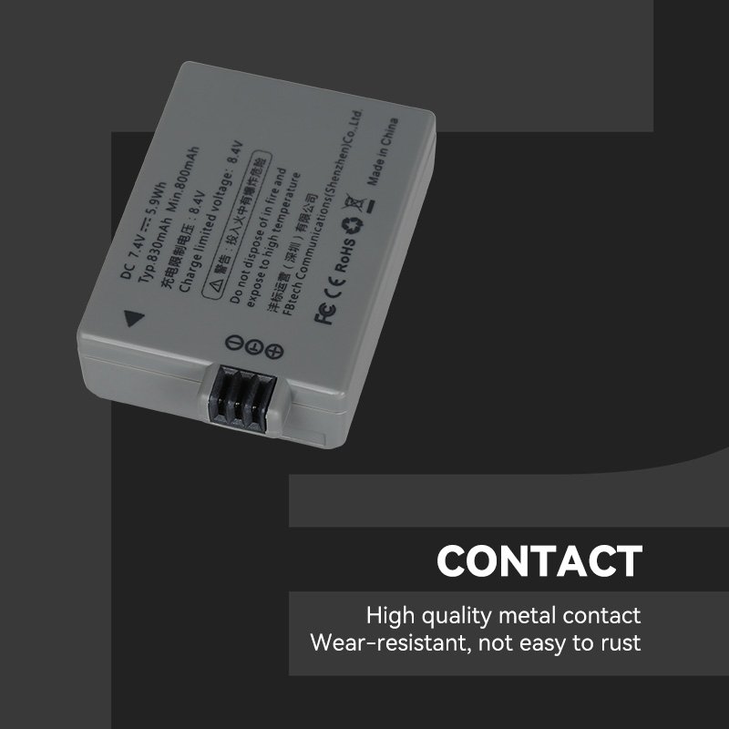 Customization FB LP E5 Digital camera battery for Canon eos 1000D 450D 500D SLR camera