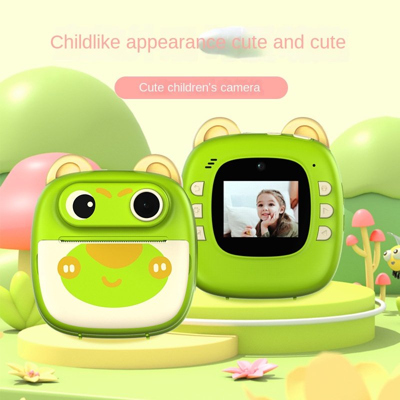 2.4 Inch Large Screen Mini Camera For Kids 1200Mah Instant Kids Girls Instantane Camera Multi-Lingual Kids Camera