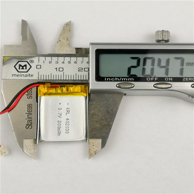 KC Certified Energy Storage Lipo Battery 3.7v 402030 Rechargeable Li-ion Polymer Cells for Digital Camera