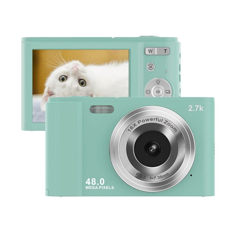 Portable Multipurpose Point & Shoot Camera With 16X Digital Zoom Auto Focus Continuous Shooting Photography Camera For Beginners