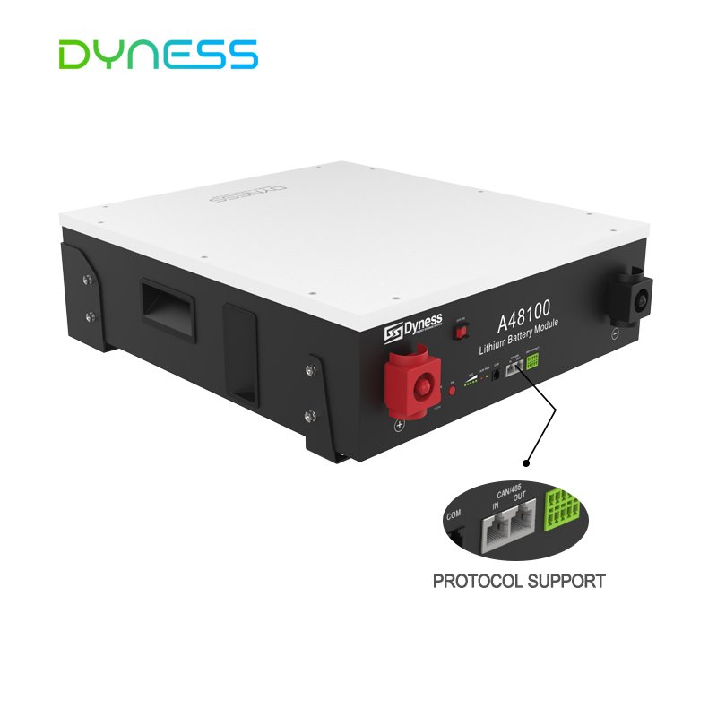Eu Dyness A48100 wall mounted 48v100ah lifepo4 battery 6000 cycle life 5kw lithium ions battery energys storage system for home