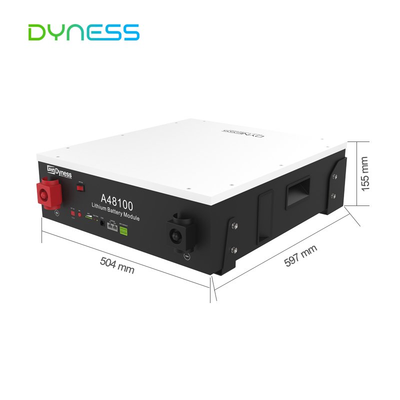 Eu Dyness A48100 wall mounted 48v100ah lifepo4 battery 6000 cycle life 5kw lithium ions battery energys storage system for home