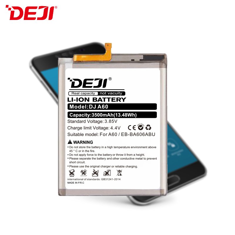 DEJI Original EB-BA606ABU Digital Batteries For Samsung Galaxy A60 Battery Manufacturers