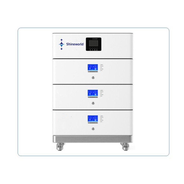 High Voltage Energy Storage Battery 102.4V 153.6V 204.8V 256V 105AH Lithium Battery Pack Battery Stacked Home Energy Storage