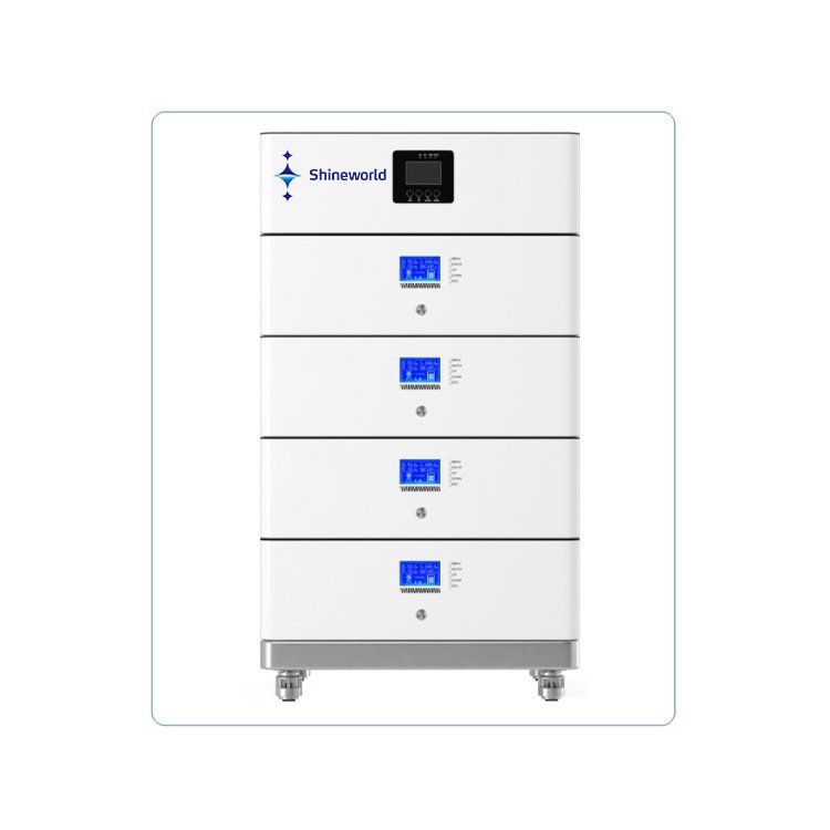 High Voltage Energy Storage Battery 102.4V 153.6V 204.8V 256V 105AH Lithium Battery Pack Battery Stacked Home Energy Storage