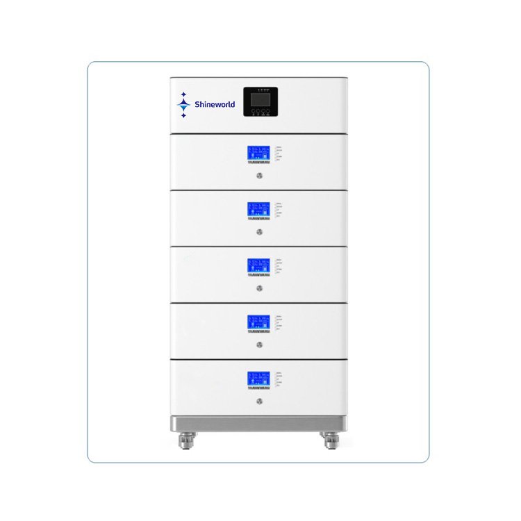 High Voltage Energy Storage Battery 102.4V 153.6V 204.8V 256V 105AH Lithium Battery Pack Battery Stacked Home Energy Storage