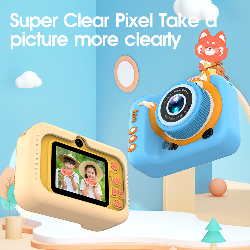 New high-definition dual camera mini cartoon digital kids camera toy gift children's camera