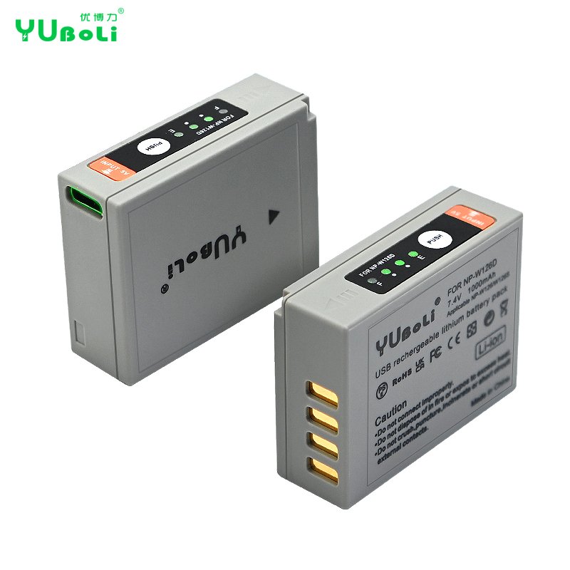 New USB Type-C Charging NP-W126 NPW126 NP W126 Digital Batteries For Fujifilm FinePix HS30 HS30EXR Camera Battery