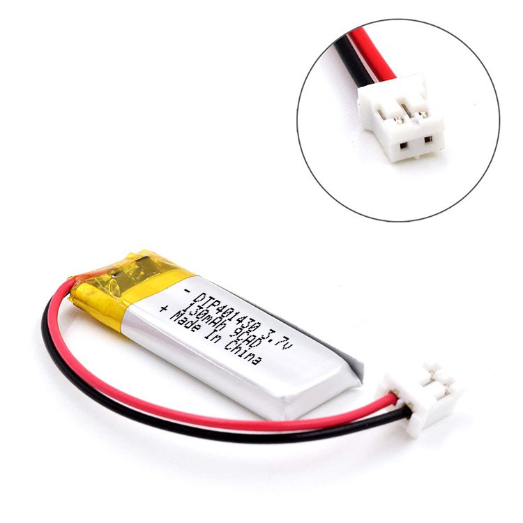 401430 smallest lipo 3.7v 120mah 125mah lithium polymer battery