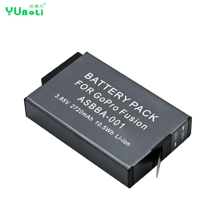 OEM 2720mAh Action Camera Battery ASBBA-001 ASBBA001 For GoPro Fusion VR 360 Digital Batteries