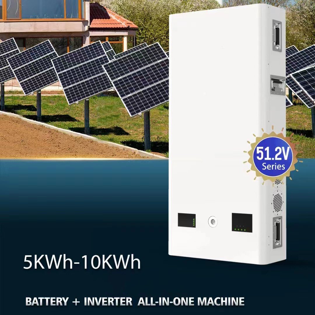 5kwh Household Wall-Mounted Photovoltaic Power Generation System 100ah Capacity Lifepo4 Lithium Iron Phosphate Battery IP65 Home